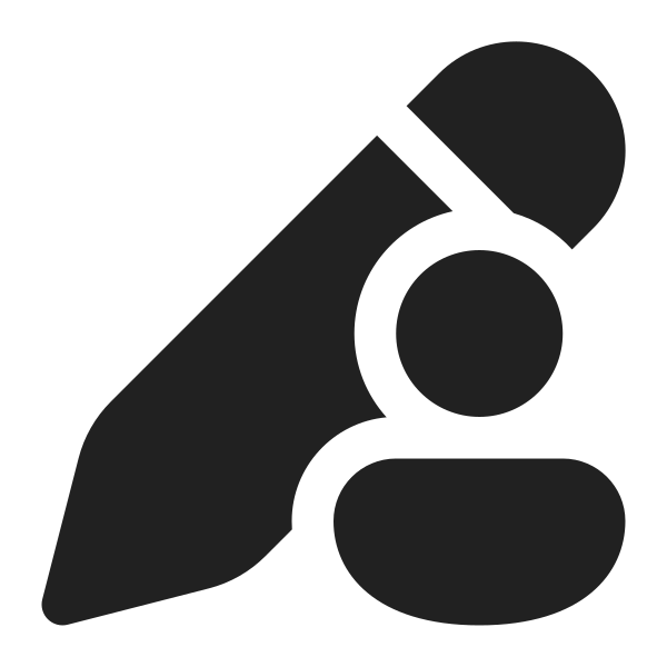 Ic Fluent Edit Person 16 Filled