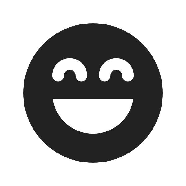 Ic Fluent Emoji Laugh 16 Filled