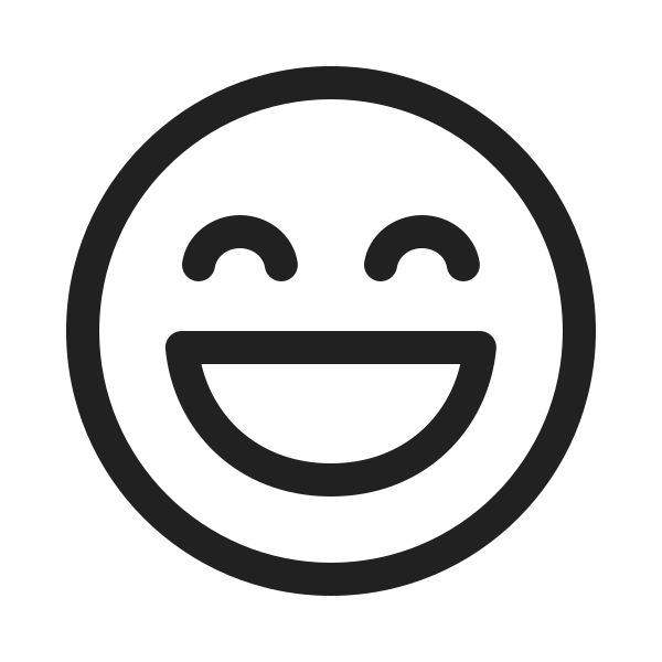 Ic Fluent Emoji Laugh 20 Regular