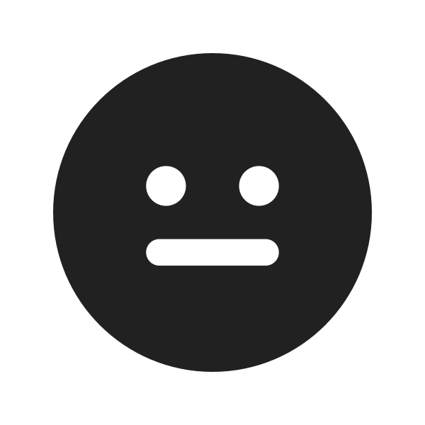 Ic Fluent Emoji Meh 16 Filled