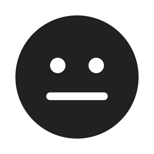Ic Fluent Emoji Meh 20 Filled