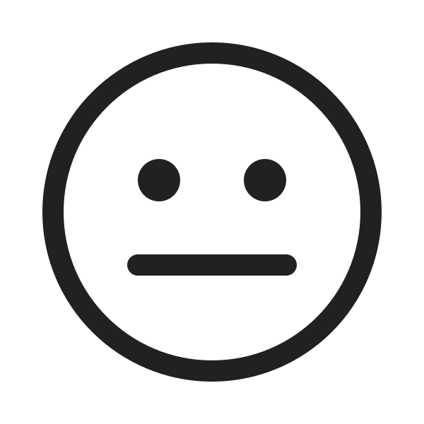 Ic Fluent Emoji Meh 20 Regular