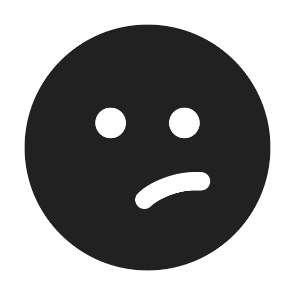 Ic Fluent Emoji Sad Slight 24 Filled