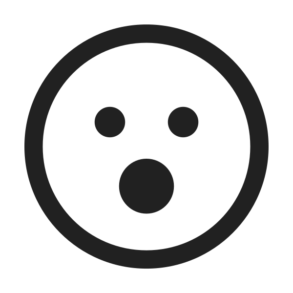 Ic Fluent Emoji Surprise 24 Regular