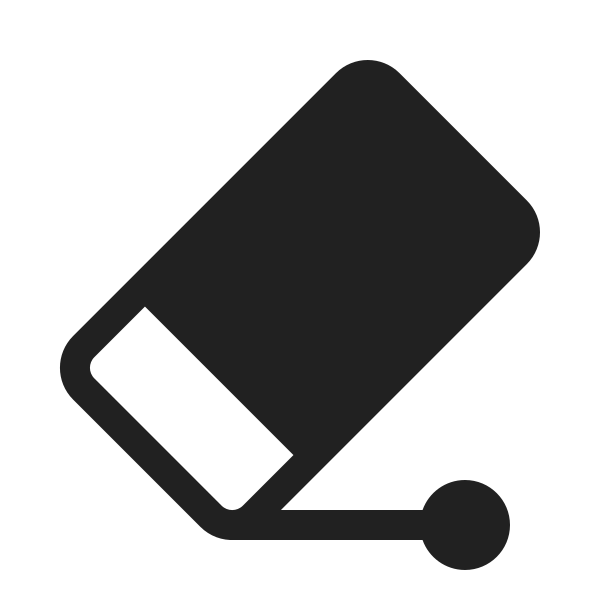 Ic Fluent Eraser Segment 20 Filled
