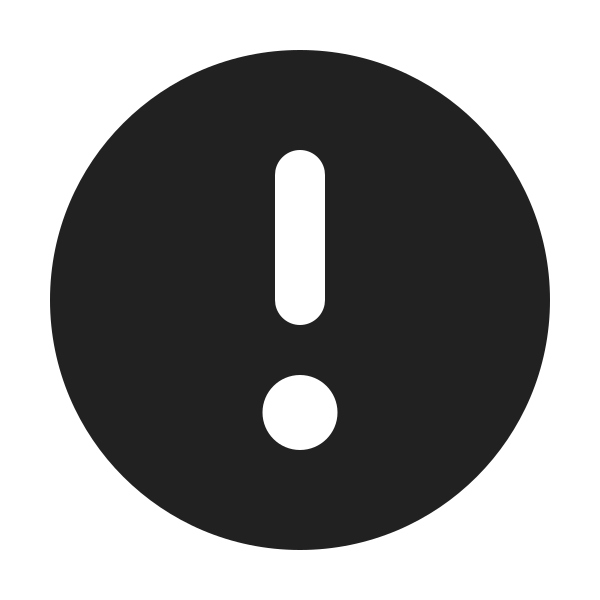 Ic Fluent Error Circle 12 Filled
