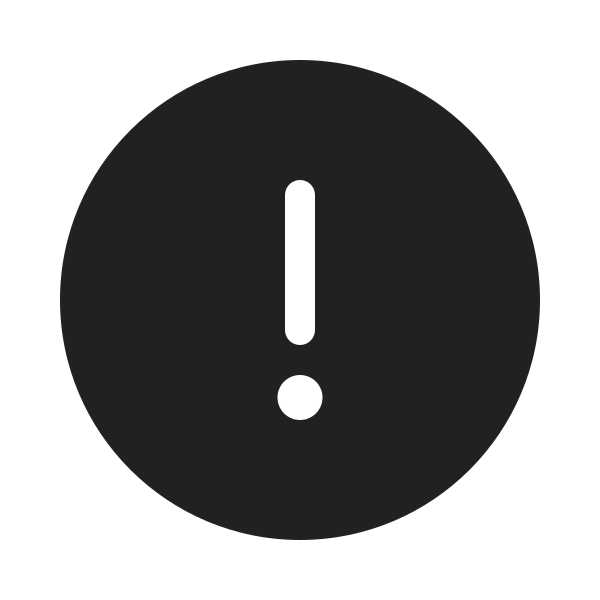 Ic Fluent Error Circle 20 Filled