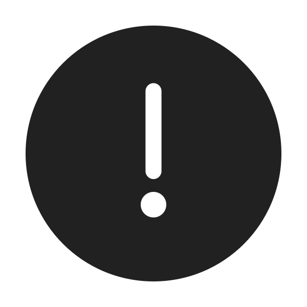 Ic Fluent Error Circle 48 Filled