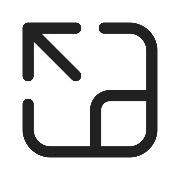 Ic Fluent Expand Up Left 16 Regular