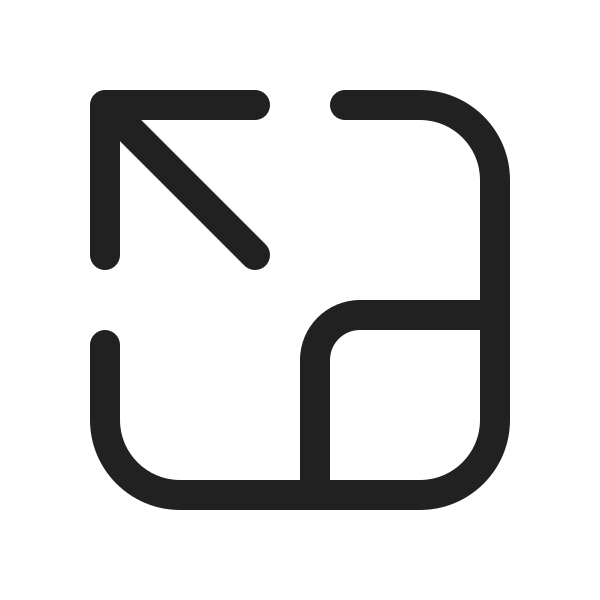 Ic Fluent Expand Up Left 20 Regular