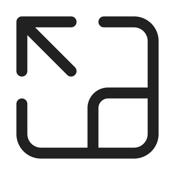 Ic Fluent Expand Up Left 32 Regular