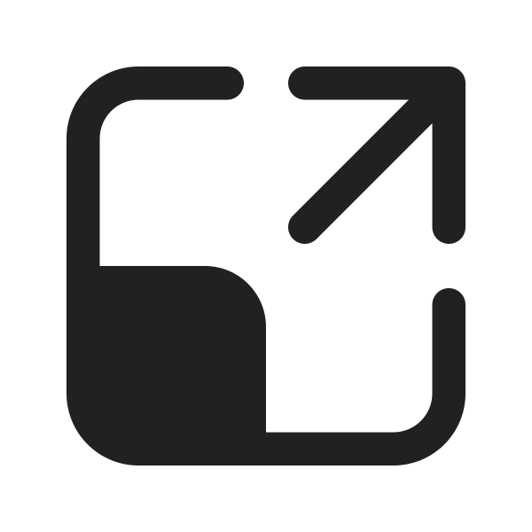 Ic Fluent Expand Up Right 24 Filled