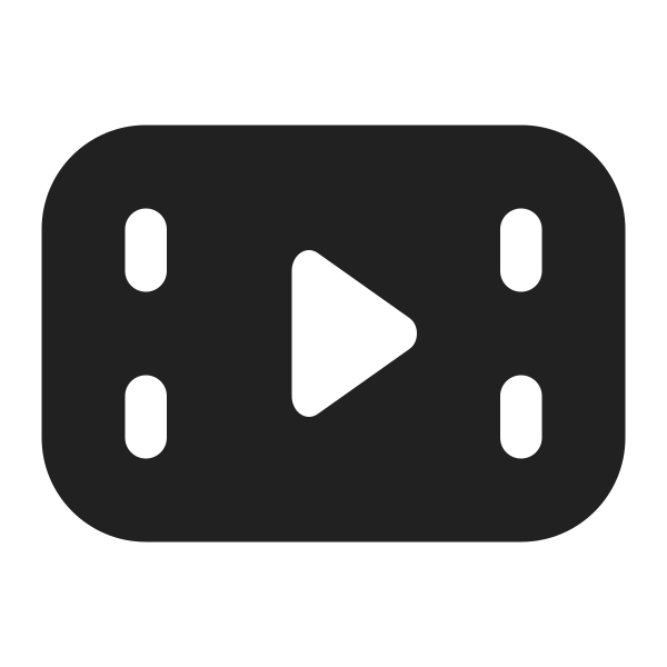 Ic Fluent Filmstrip Play 16 Filled