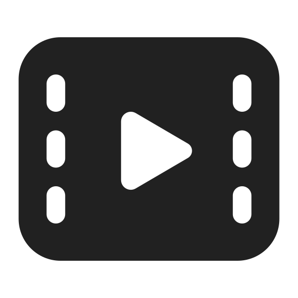Ic Fluent Filmstrip Play 32 Filled