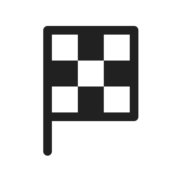 Ic Fluent Flag Checkered 20 Regular