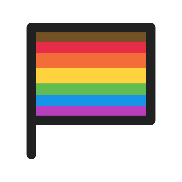 Ic Fluent Flag Pride Philadelphia 48 Filled