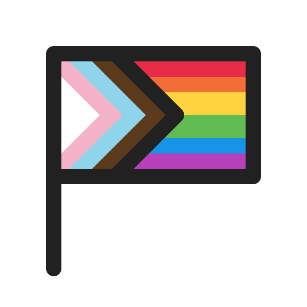 Ic Fluent Flag Pride Progress 20 Filled