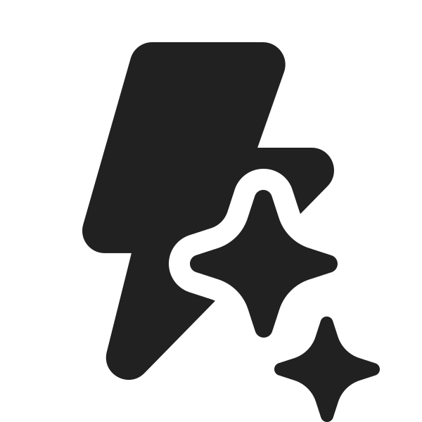 Ic Fluent Flash Sparkle 20 Filled