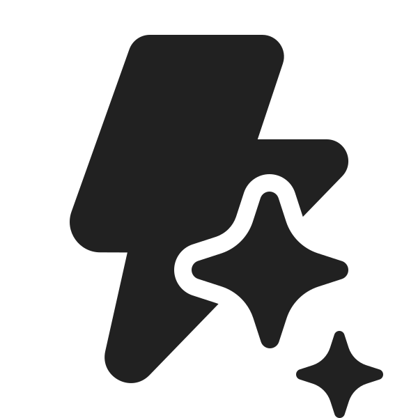 Ic Fluent Flash Sparkle 24 Filled