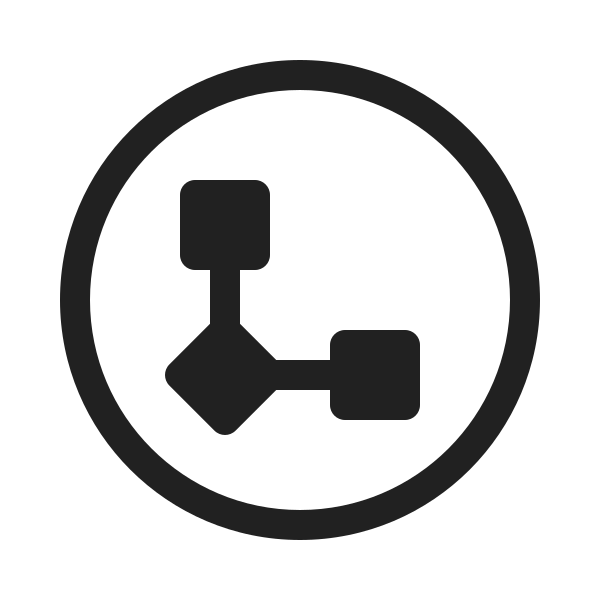 Ic Fluent Flowchart Circle 20 Regular