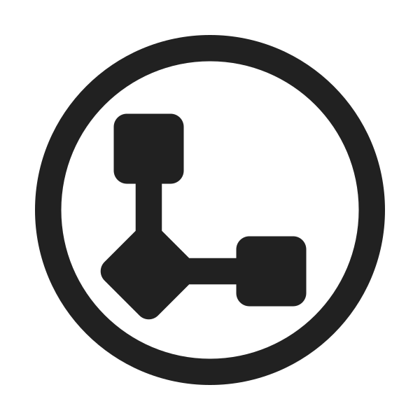 Ic Fluent Flowchart Circle 24 Regular