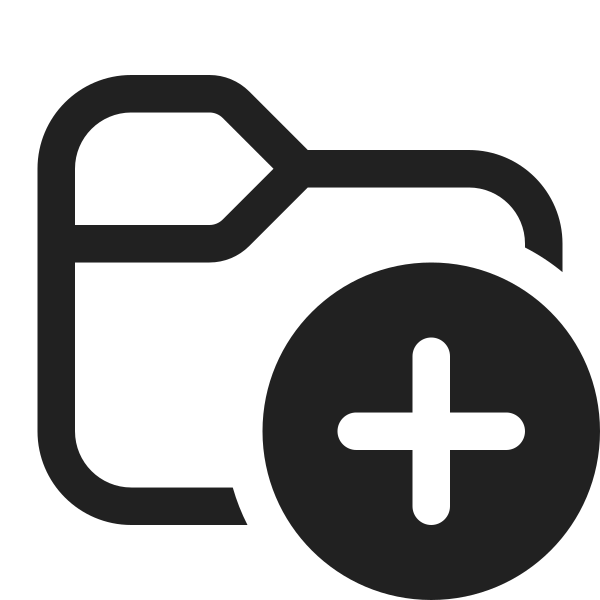 Ic Fluent Folder Add 16 Regular