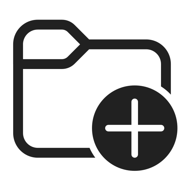 Ic Fluent Folder Add 28 Regular
