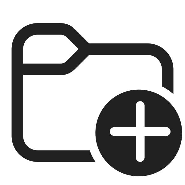 Ic Fluent Folder Add 32 Regular