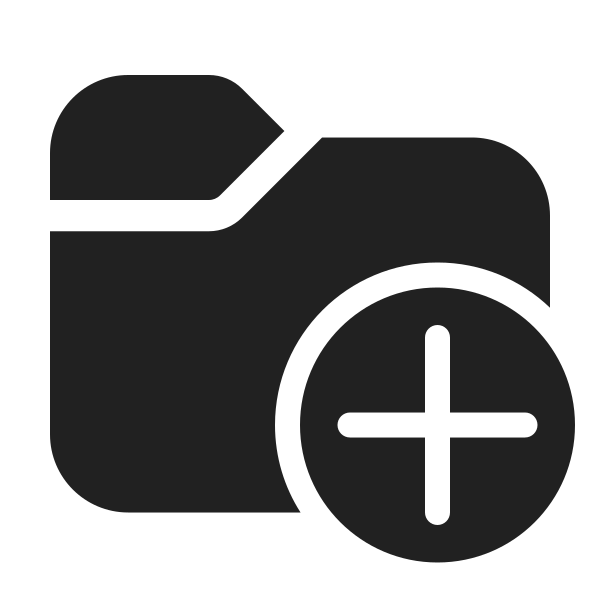 Ic Fluent Folder Add 48 Filled
