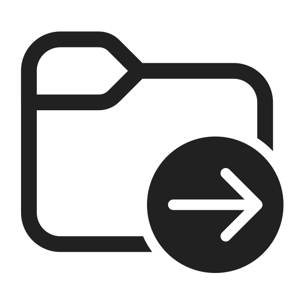 Ic Fluent Folder Arrow Right 28 Regular