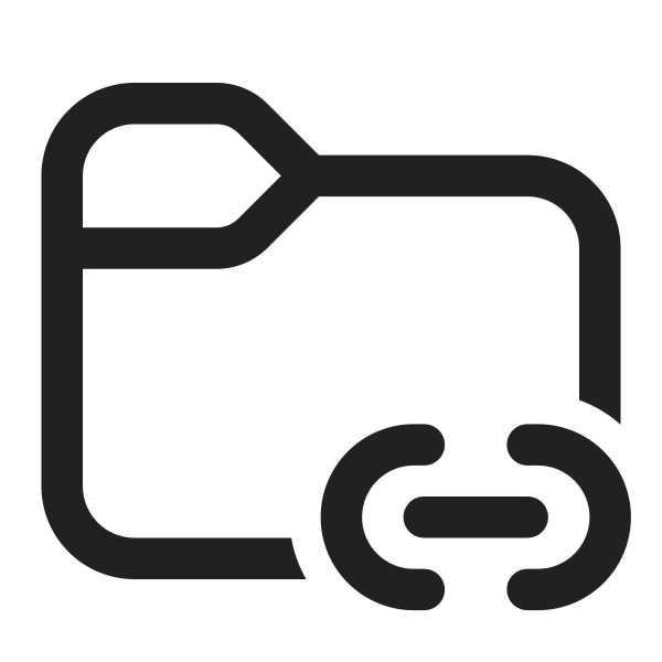 Ic Fluent Folder Link 32 Regular