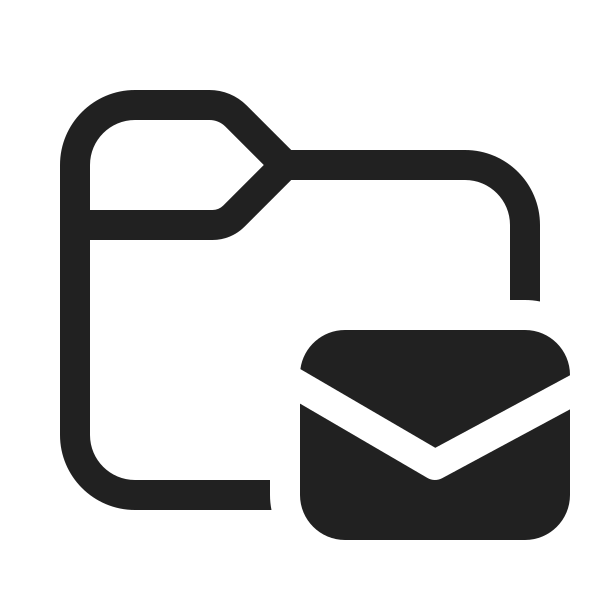 Ic Fluent Folder Mail 20 Regular