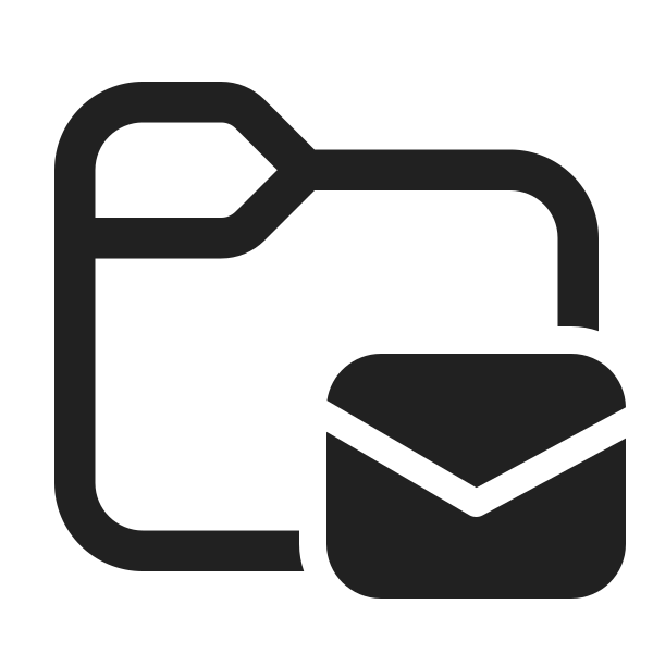 Ic Fluent Folder Mail 24 Regular
