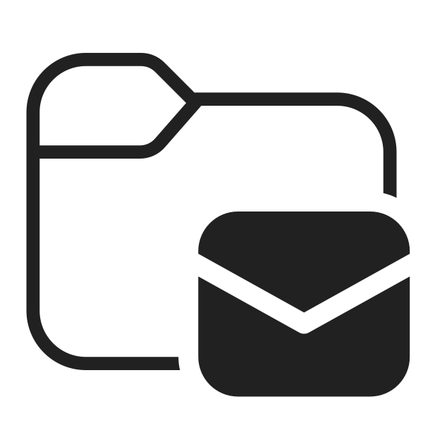 Ic Fluent Folder Mail 32 Light