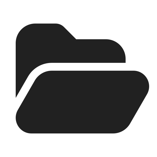 Ic Fluent Folder Open 20 Filled
