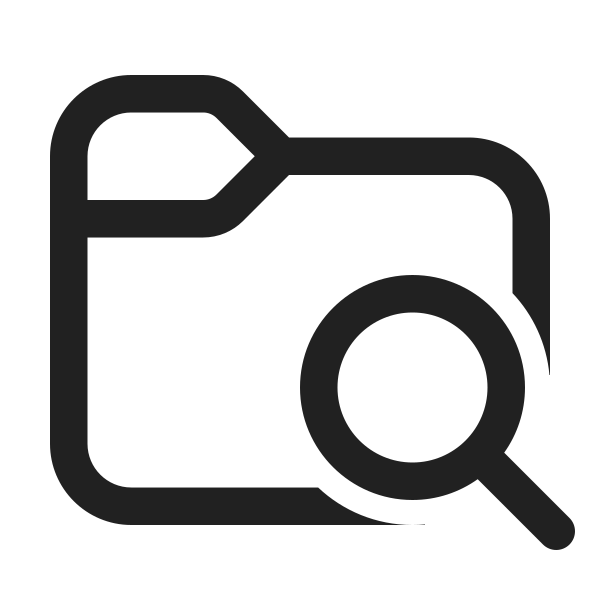 Ic Fluent Folder Search 24 Regular