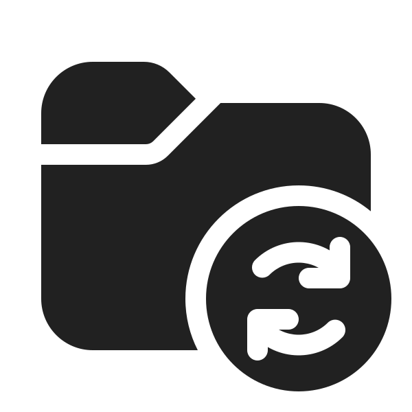 Ic Fluent Folder Sync 20 Filled