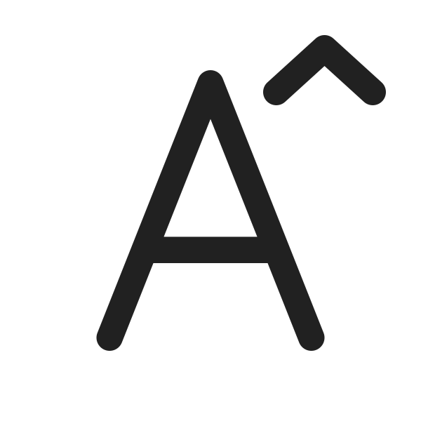 Ic Fluent Font Increase 24 Regular