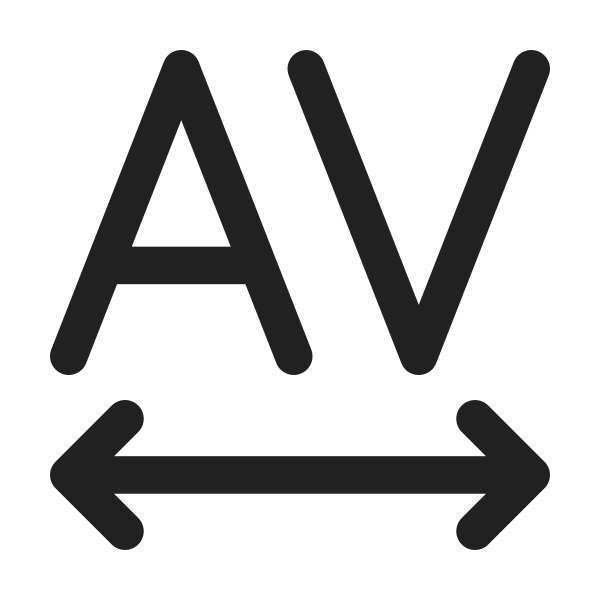 Ic Fluent Font Space Tracking Out 24 Regular