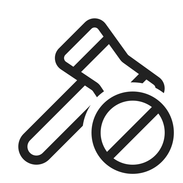 Ic Fluent Gavel Prohibited 20 Regular