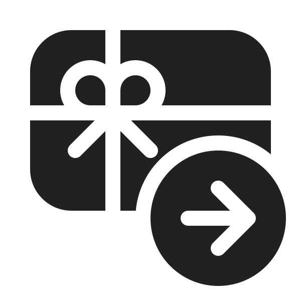 Ic Fluent Gift Card Arrow Right 20 Filled