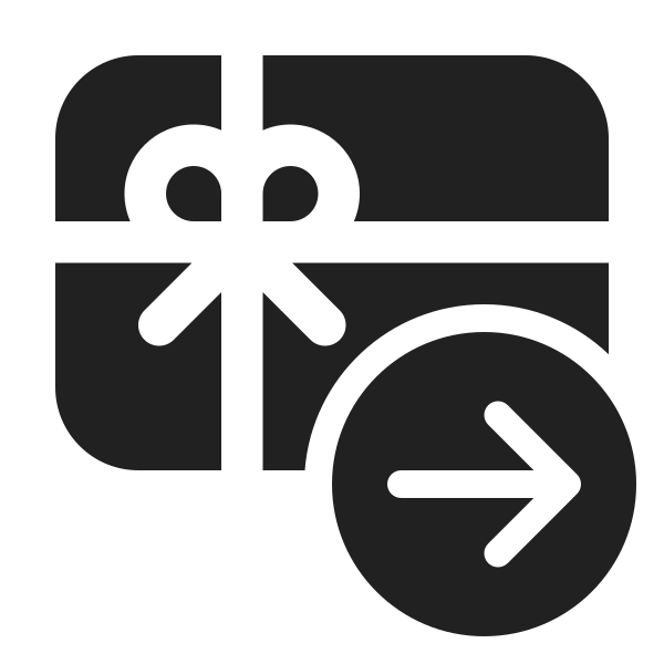 Ic Fluent Gift Card Arrow Right 24 Filled