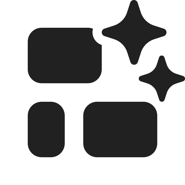 Ic Fluent Glance Horizontal Sparkles 20 Filled