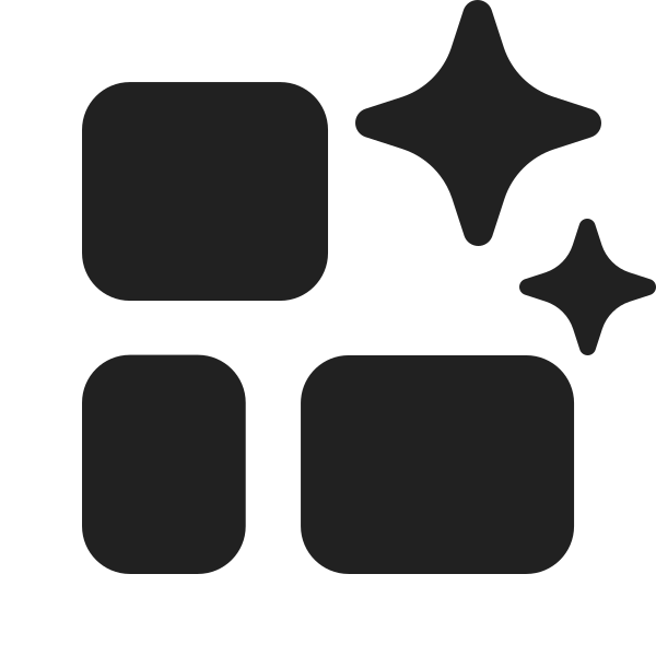 Ic Fluent Glance Horizontal Sparkles 24 Filled