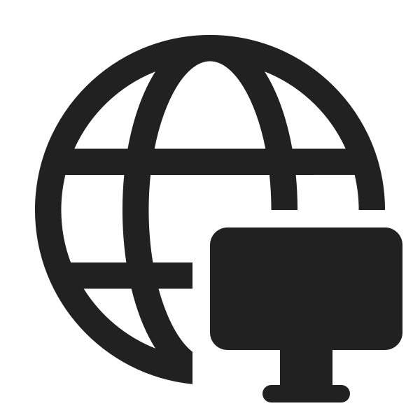 Ic Fluent Globe Desktop 24 Regular