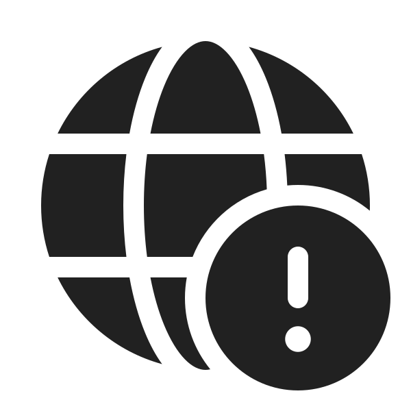 Ic Fluent Globe Error 20 Filled