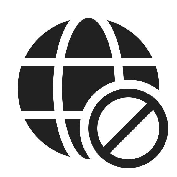 Ic Fluent Globe Prohibited 20 Filled
