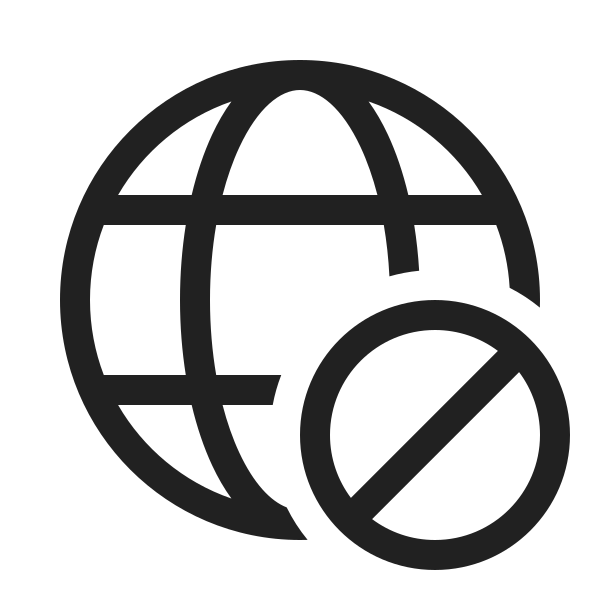 Ic Fluent Globe Prohibited 20 Regular