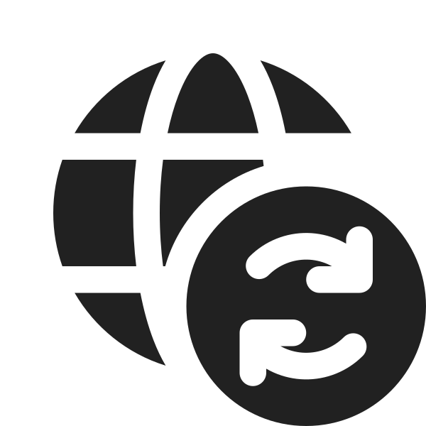 Ic Fluent Globe Sync 16 Filled