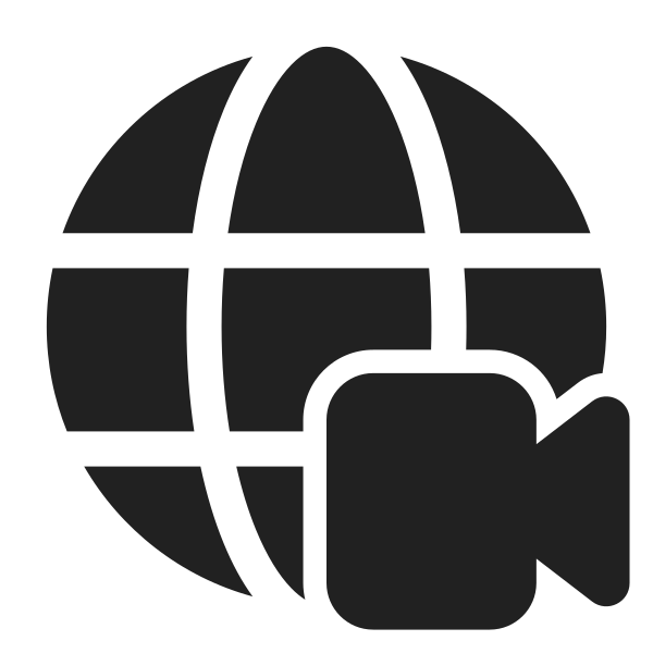 Ic Fluent Globe Video 28 Filled
